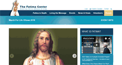 Desktop Screenshot of fatima.org