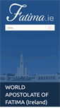 Mobile Screenshot of fatima.ie