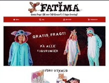 Tablet Screenshot of fatima.dk