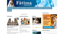Desktop Screenshot of fatima.com.br