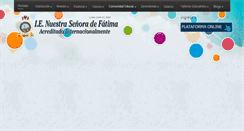 Desktop Screenshot of fatima.edu.pe